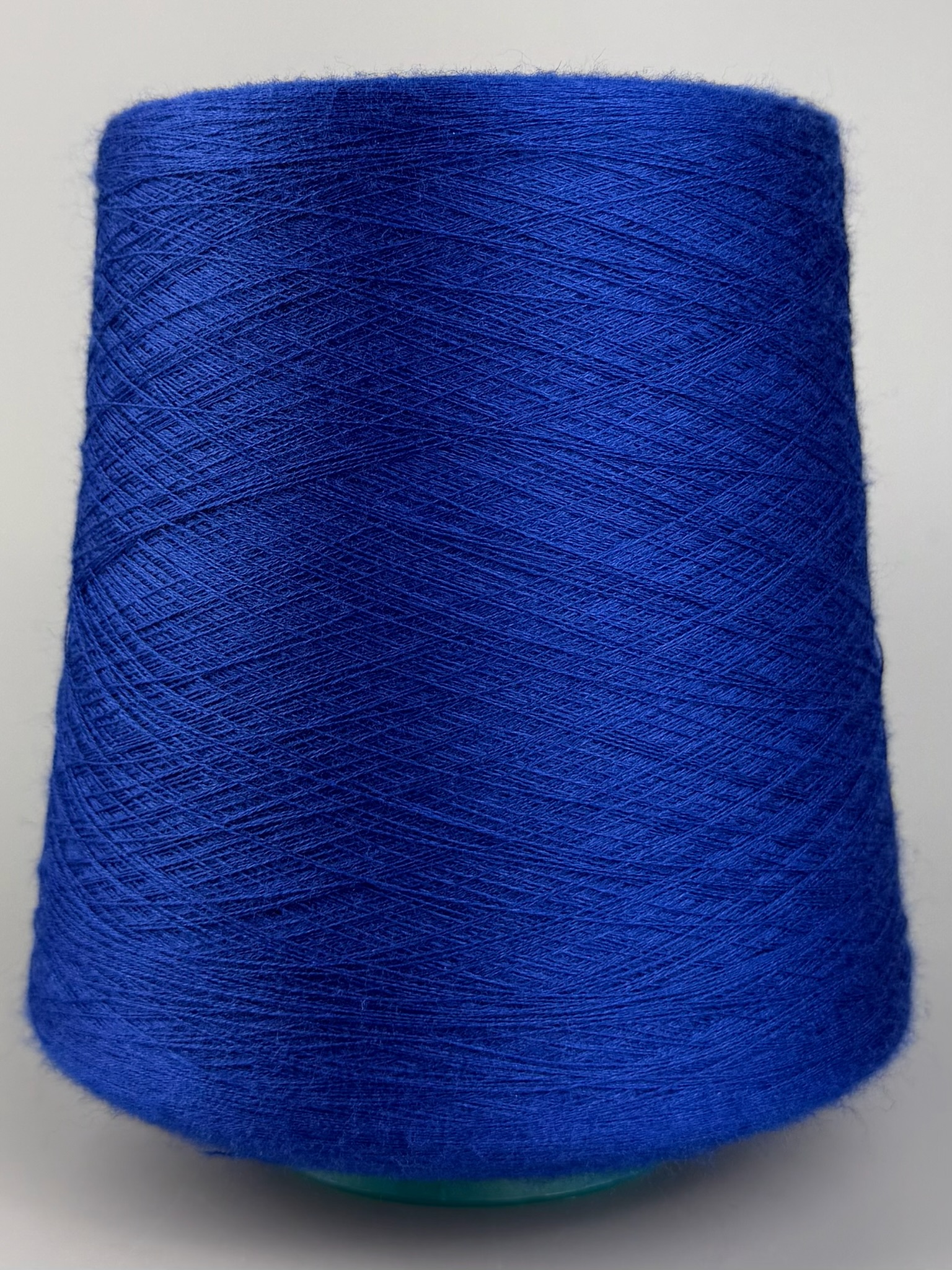 Botto Giuseppe Superzen 2/80 – Fil en mérinos et soie col. Bleu royal intense photo 2